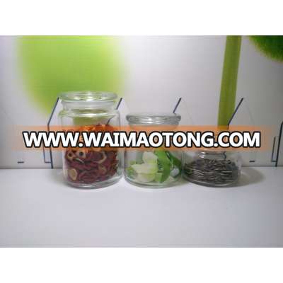 Home storage 500ml glass jars wholesale canada with flip lid